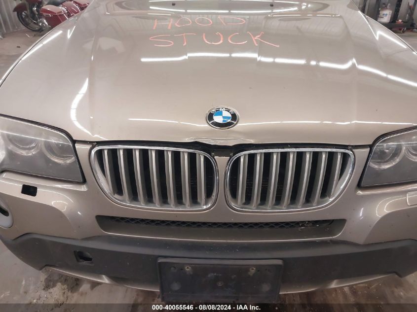 WBXPC93448WJ10554 2008 BMW X3 3.0Si