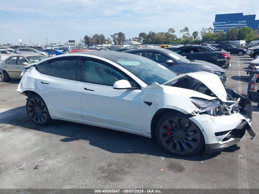 2021 Tesla Model 3 VIN: 5YJ3E1EC3MF849800 Lot: 40055547