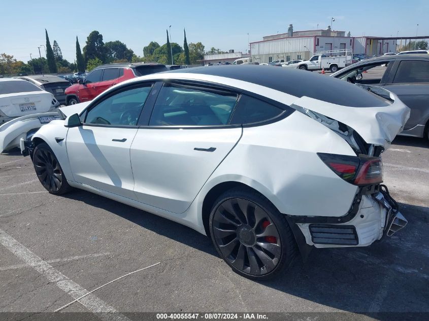 2021 Tesla Model 3 VIN: 5YJ3E1EC3MF849800 Lot: 40055547