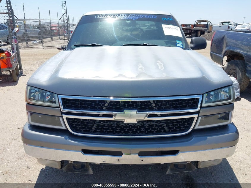 2006 Chevrolet Silverado C1500 VIN: 2GCEC13T161222214 Lot: 40055555