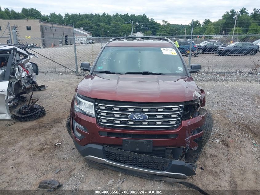 2016 Ford Explorer Xlt VIN: 1FM5K8D89GGC91187 Lot: 40055583