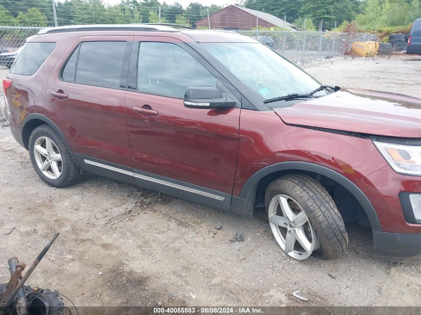 2016 Ford Explorer Xlt VIN: 1FM5K8D89GGC91187 Lot: 40055583