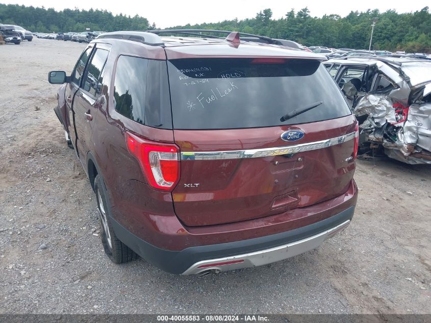 VIN 1FM5K8D89GGC91187 2016 FORD EXPLORER no.3