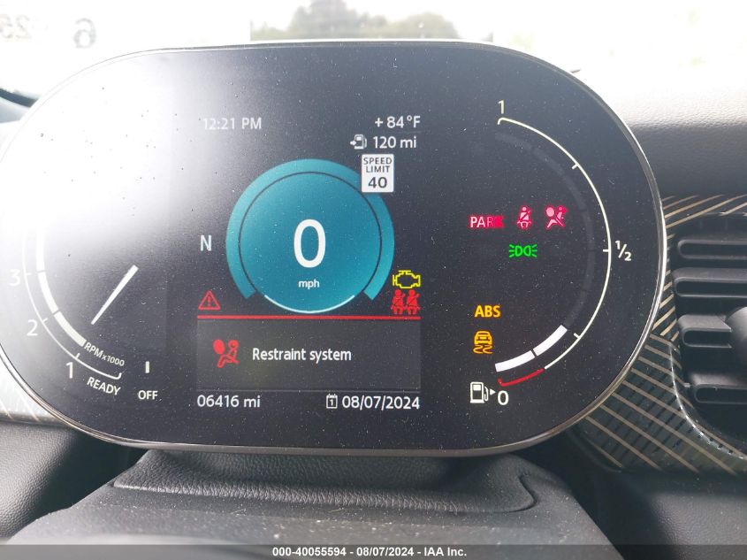 2024 Mini Cooper S VIN: WMW53DH04R2V30656 Lot: 40055594