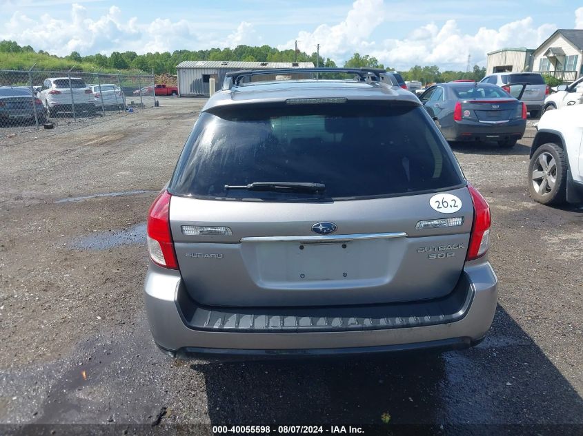 2009 Subaru Outback 3.0R VIN: 4S4BP85C494320851 Lot: 40055598