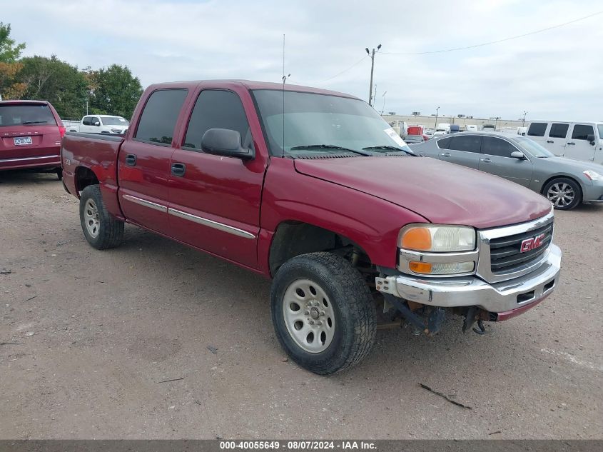 2006 GMC Sierra 1500 Sle1 VIN: 2GTEK13Z461306728 Lot: 40055649