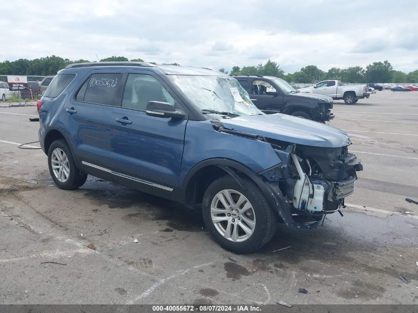 1FM5K8D82JGC82824 2018 FORD EXPLORER - Image 1