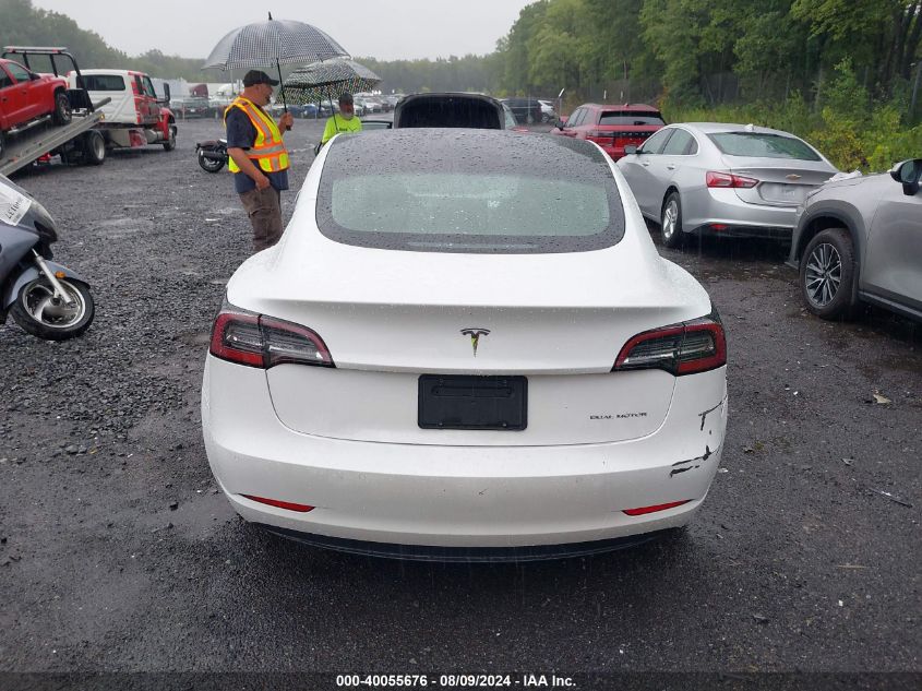 2019 Tesla Model 3 VIN: 5YJ3E1EB8KF493221 Lot: 40055676