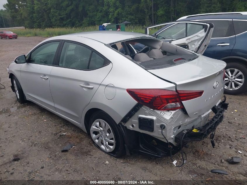 2019 HYUNDAI ELANTRA SE - 5NPD74LF2KH496042