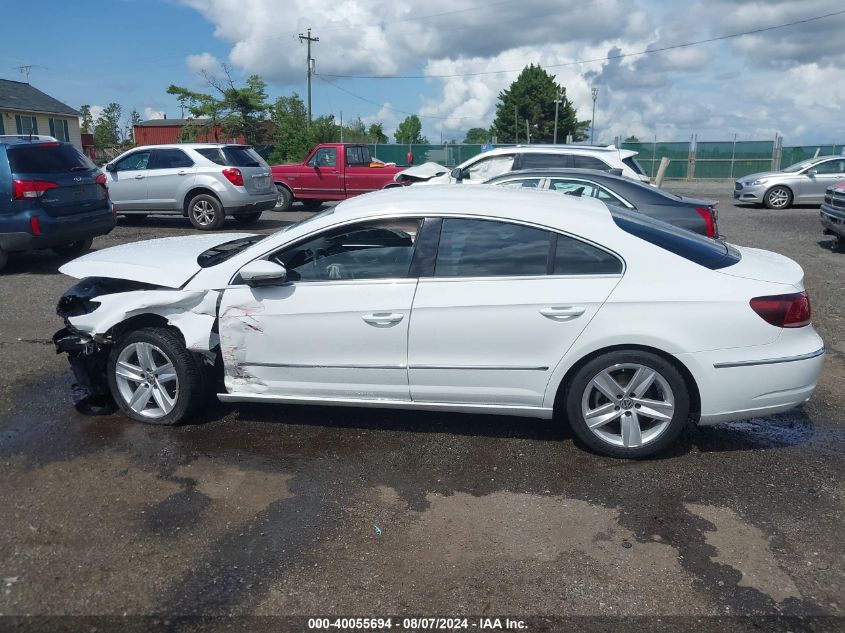 2017 Volkswagen Cc Sport VIN: WVWKP7AN0HE501105 Lot: 40055694