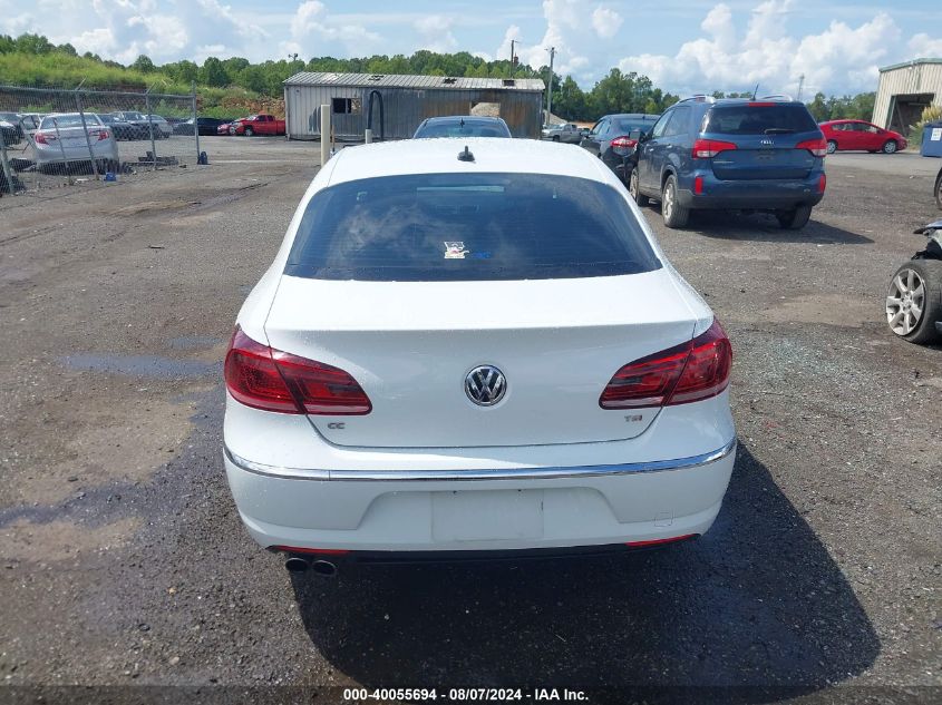 2017 Volkswagen Cc Sport VIN: WVWKP7AN0HE501105 Lot: 40055694