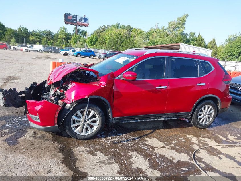 2017 Nissan Rogue S/Sl/Sv VIN: JN8AT2MT2HW388664 Lot: 40055722