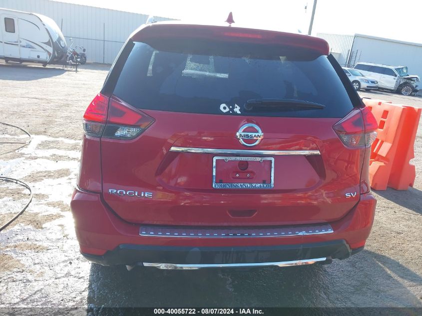 2017 Nissan Rogue S/Sl/Sv VIN: JN8AT2MT2HW388664 Lot: 40055722