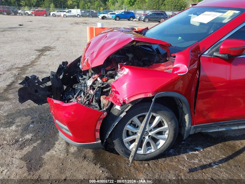 2017 Nissan Rogue S/Sl/Sv VIN: JN8AT2MT2HW388664 Lot: 40055722