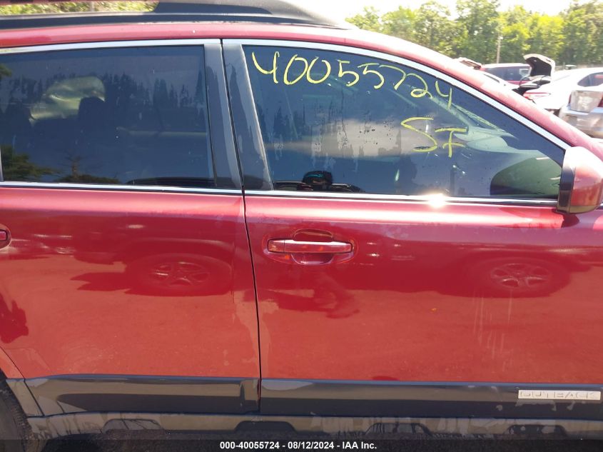 2012 Subaru Outback 2.5I Premium VIN: 4S4BRBGC3C3208687 Lot: 40055724