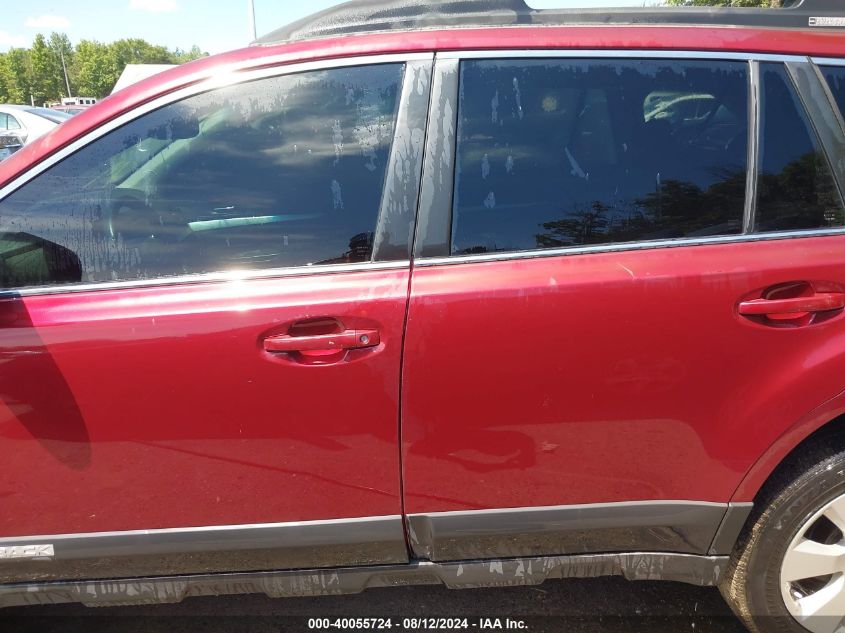 2012 Subaru Outback 2.5I Premium VIN: 4S4BRBGC3C3208687 Lot: 40055724