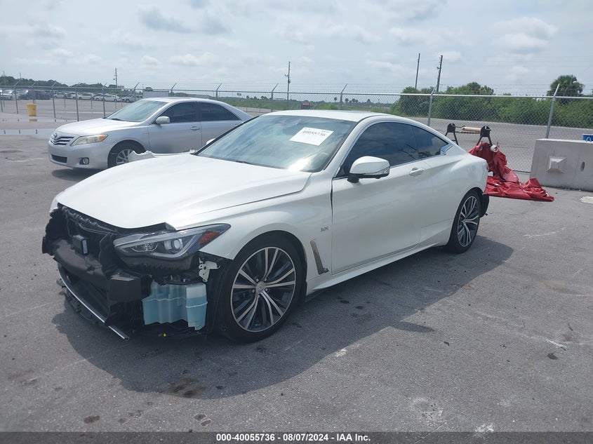2017 Infiniti Q60 3.0T Premium VIN: JN1EV7EK1HM360900 Lot: 40055736