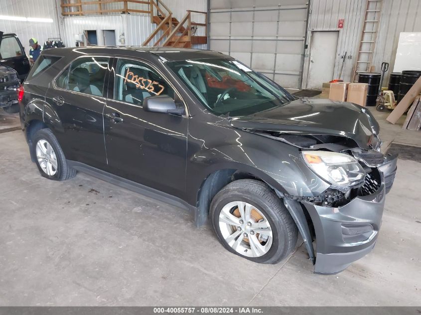 2017 CHEVROLET EQUINOX LS - 2GNALBEK4H1533929