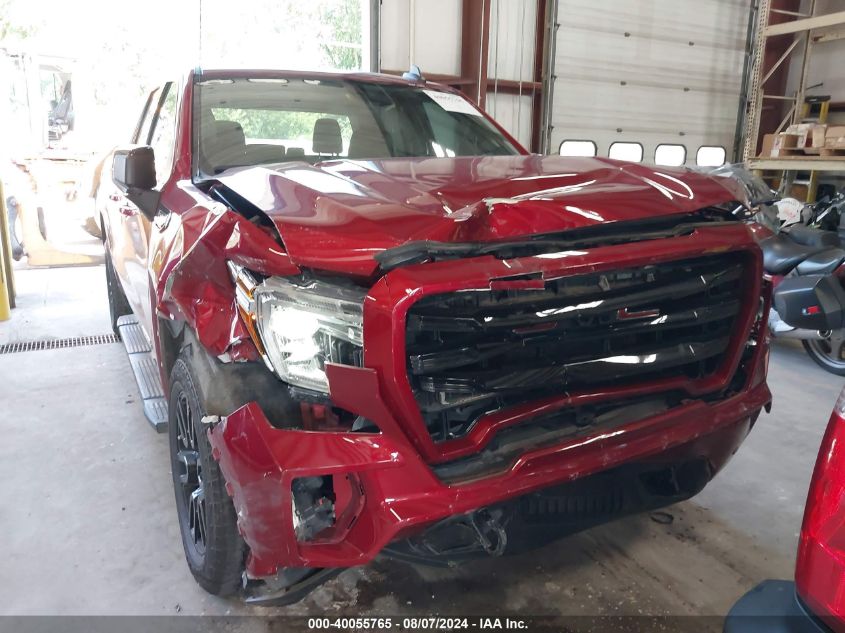 2022 GMC Sierra 1500 Limited 4Wd Double Cab Standard Box Elevation VIN: 1GTR9CED2NZ107113 Lot: 40055765