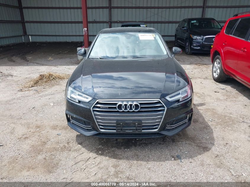 2017 Audi A4 Premium Plus VIN: WAUENAF45HN005861 Lot: 40055770