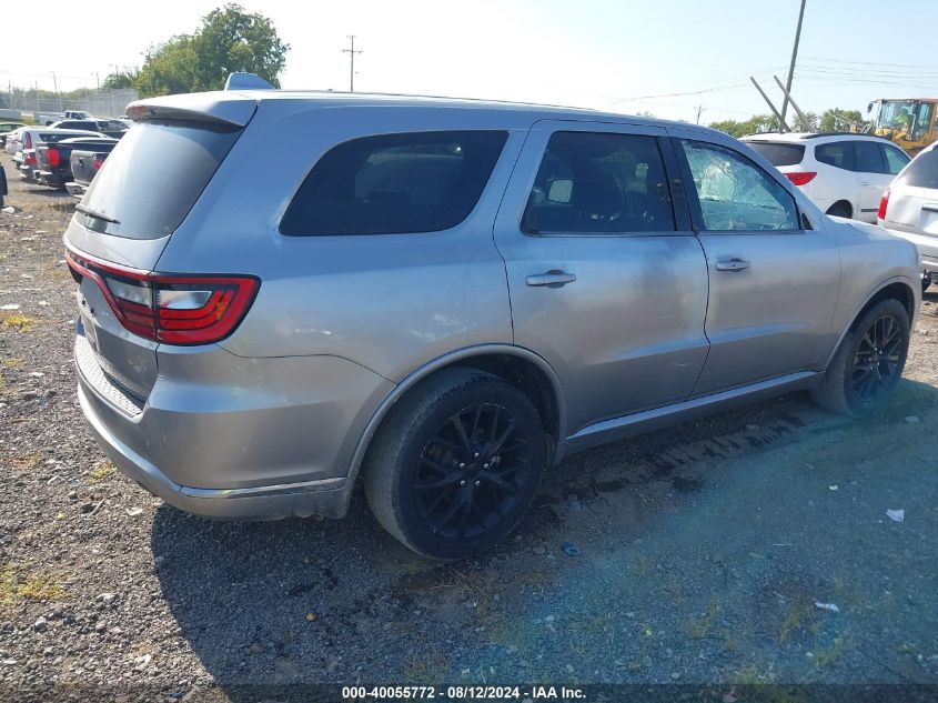 2016 Dodge Durango Sxt VIN: 1C4RDHAG3GC392793 Lot: 40055772