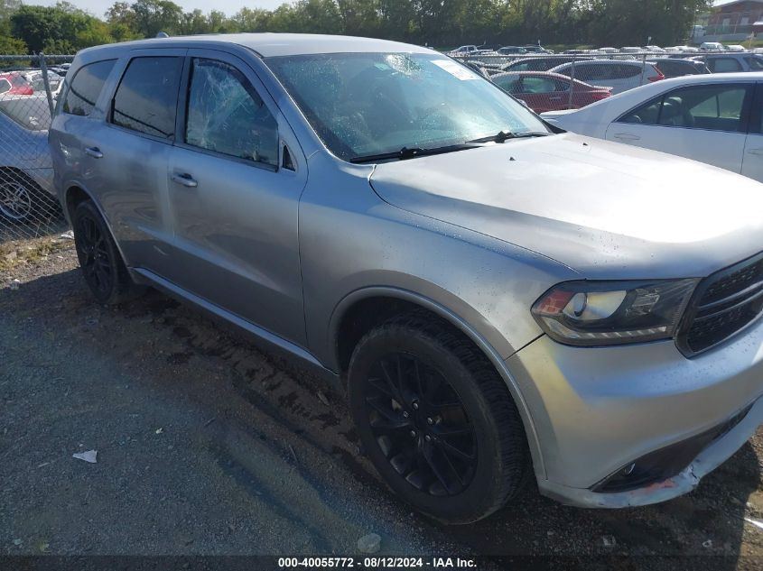 2016 Dodge Durango Sxt VIN: 1C4RDHAG3GC392793 Lot: 40055772