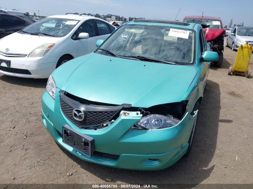 2004 Mazda Mazda3 I VIN: JM1BK12F241216541 Lot: 40055785