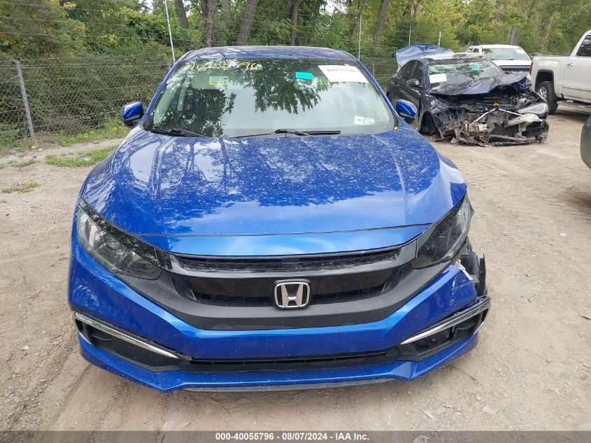 2020 Honda Civic Lx VIN: 2HGFC2F63LH573100 Lot: 40055796