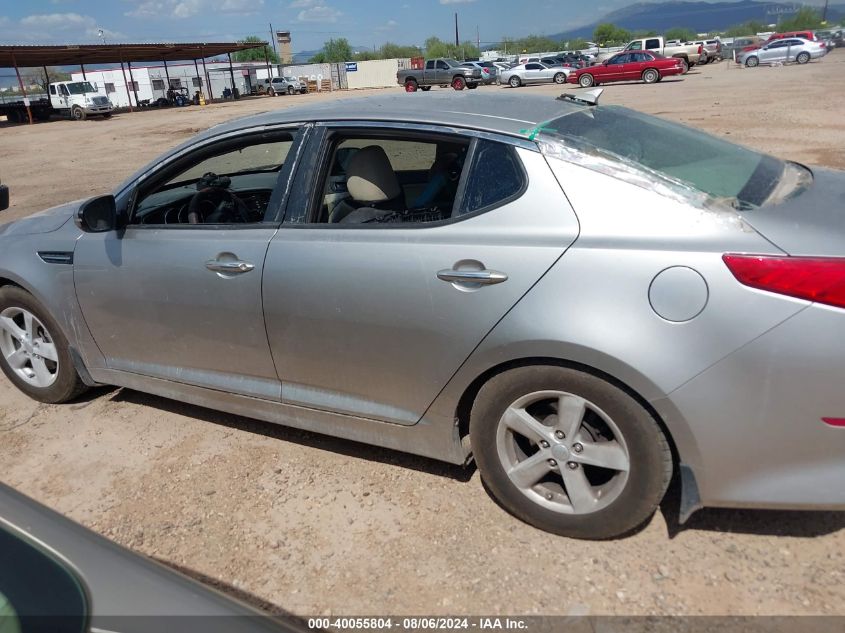 2014 Kia Optima Lx VIN: KNAGM4A72E5469149 Lot: 40055804