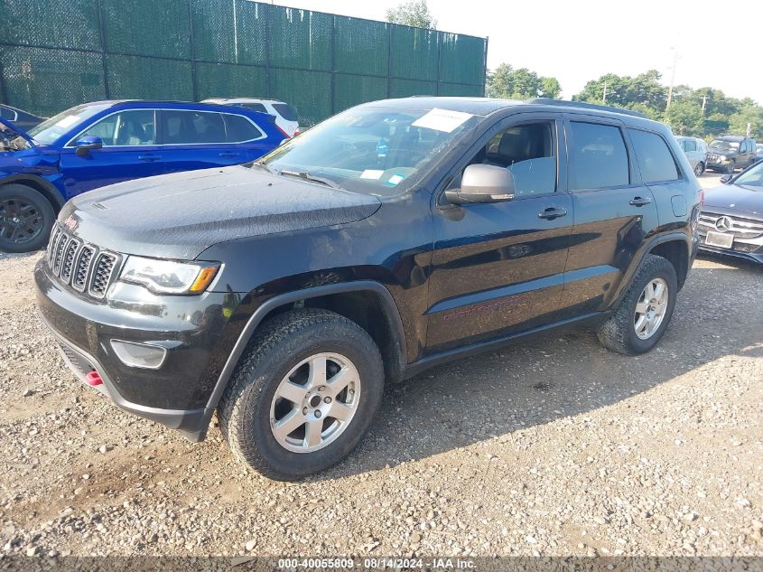 2019 Jeep Grand Cherokee Trailhawk 4X4 VIN: 1C4RJFLG5KC557956 Lot: 40055809