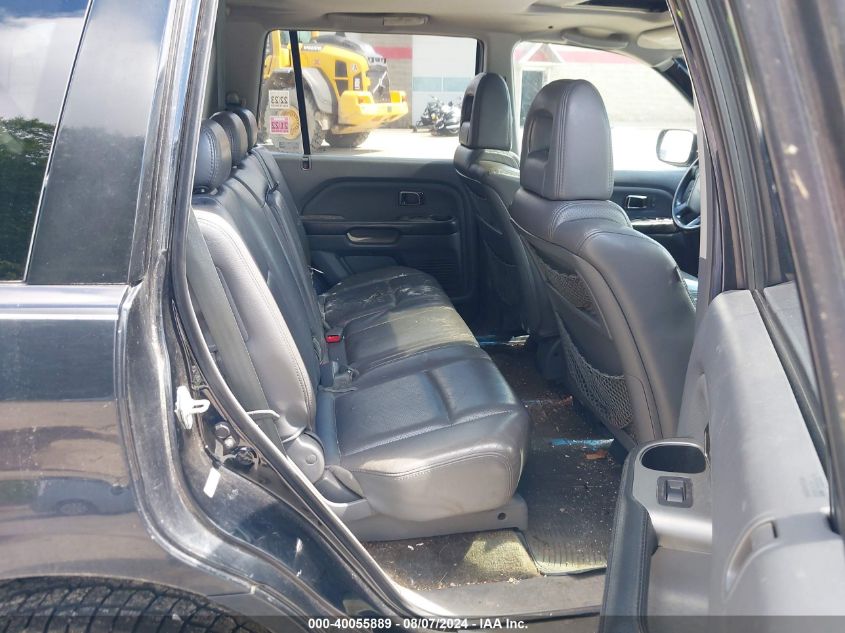 2005 Honda Pilot Exl VIN: 5FNYF18515B050180 Lot: 40055889