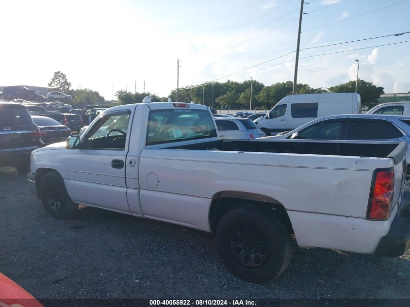 2006 Chevrolet Silverado C1500 VIN: 3GCEC14X26G252024 Lot: 40055922