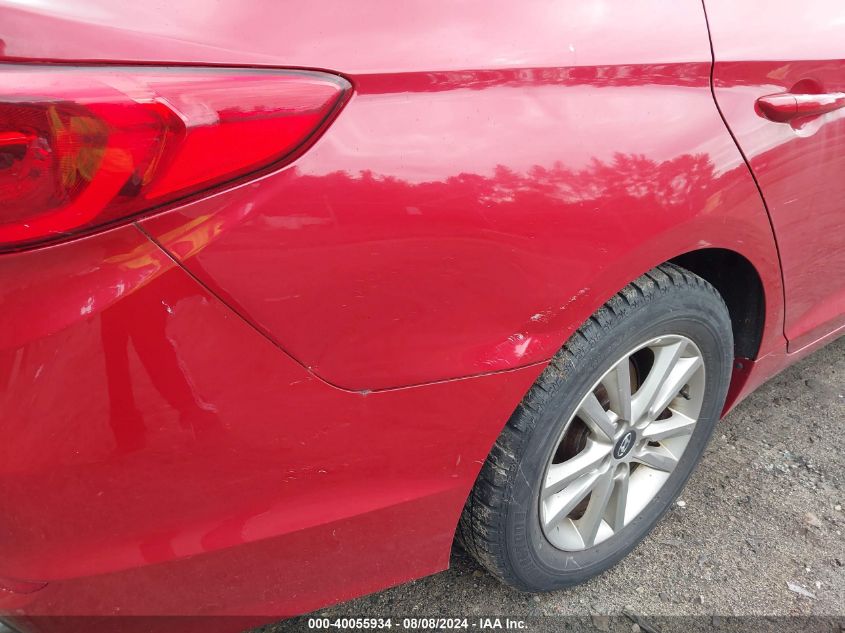 2017 Hyundai Sonata Se VIN: 5NPE24AF9HH477423 Lot: 40055934