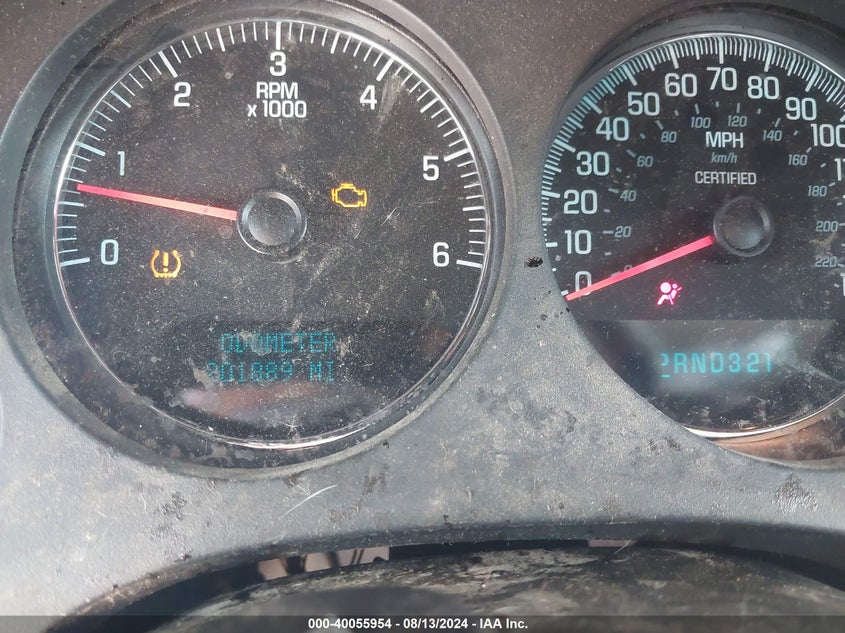 2008 Chevrolet Tahoe Police VIN: 1GNEC03038R265907 Lot: 40055954