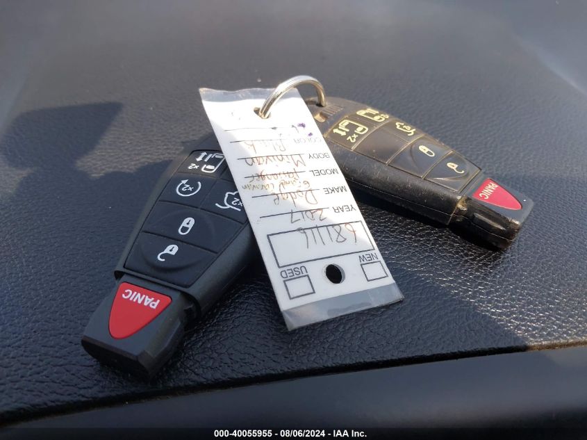 2017 Dodge Grand Caravan Gt VIN: 2C4RDGEG8HR681116 Lot: 40055955