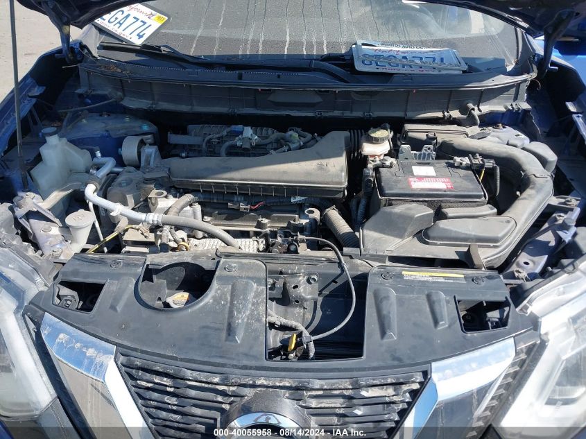 2017 Nissan Rogue Sv VIN: KNMAT2MT1HP543081 Lot: 40055958