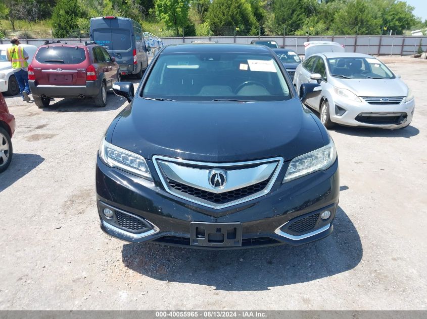 2018 Acura Rdx Advance Package VIN: 5J8TB4H76JL003731 Lot: 40055965