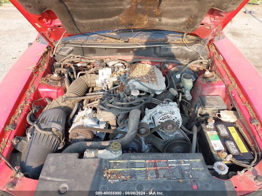 1996 Ford Mustang VIN: 1FALP4042TF229810 Lot: 40055980