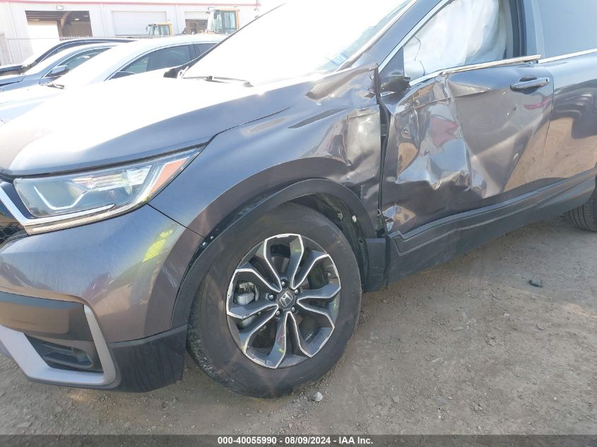 2021 Honda Cr-V Ex VIN: 5J6RW1H59MA012587 Lot: 40055990