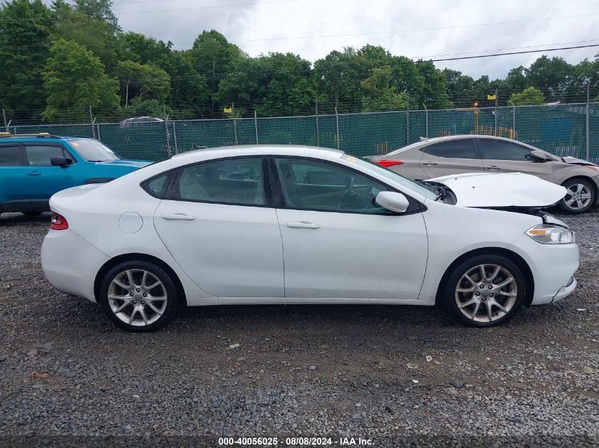 2013 Dodge Dart Sxt VIN: 1C3CDFBA8DD157935 Lot: 40056025