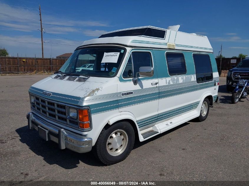 1991 Dodge Ram Van B250 VIN: 2B6HB21Y6MK439127 Lot: 40056049