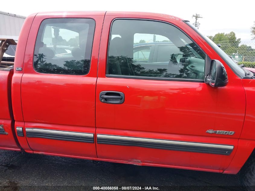 2002 Chevrolet Silverado 1500 Ls VIN: 2GCEK19V121214572 Lot: 40056058