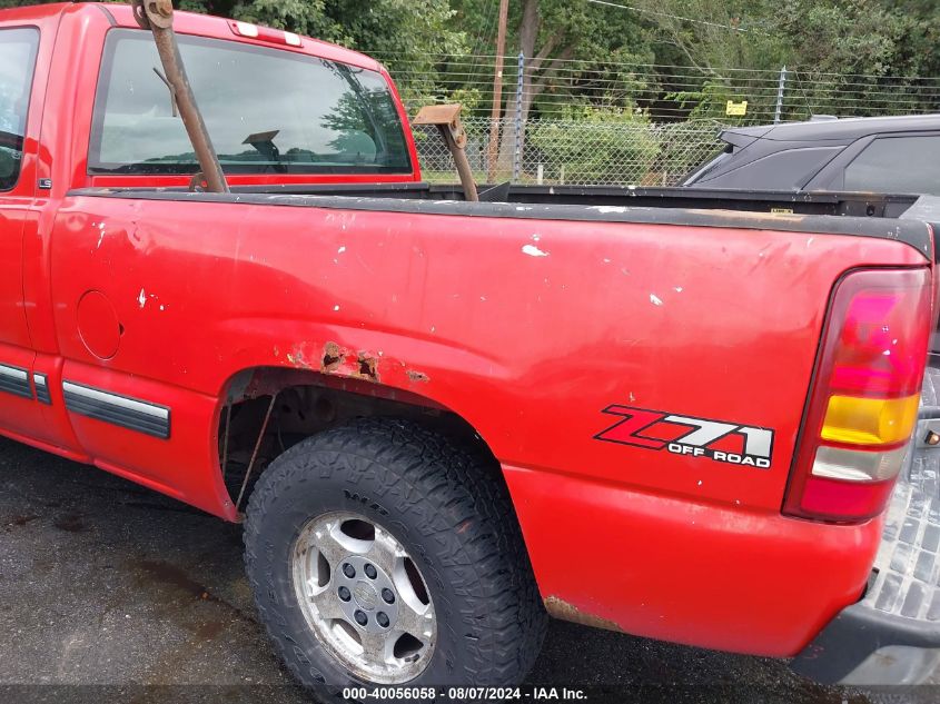 2002 Chevrolet Silverado 1500 Ls VIN: 2GCEK19V121214572 Lot: 40056058