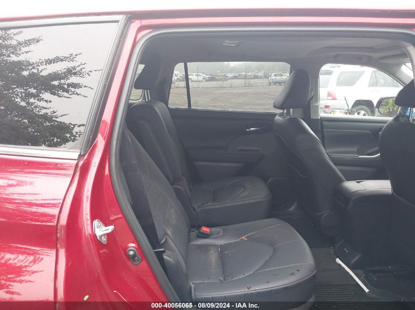 2020 Toyota Highlander Xle VIN: 5TDGZRBH7LS017861 Lot: 40056065