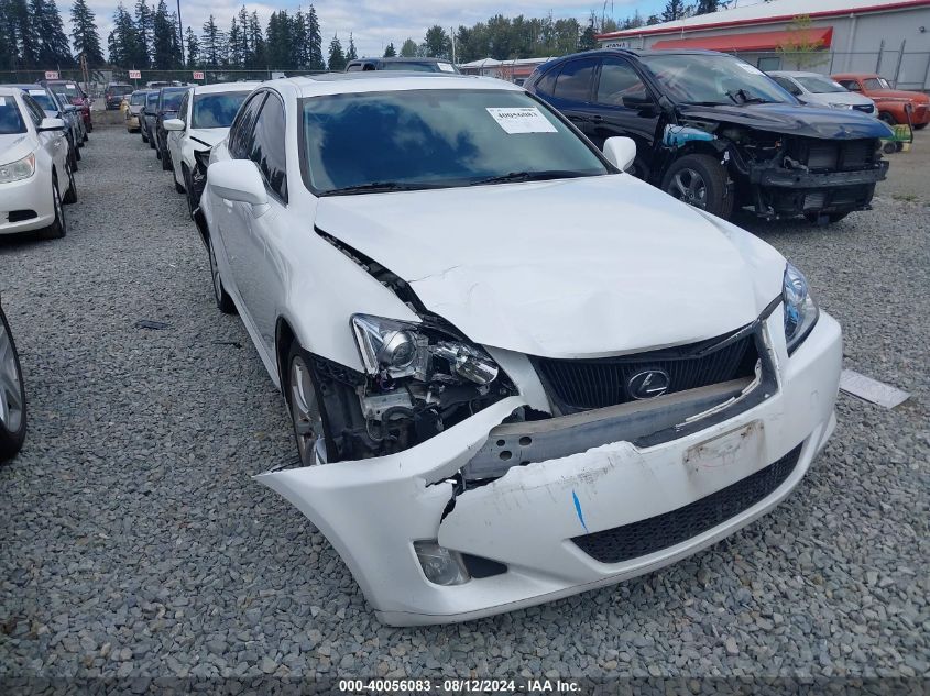 2008 Lexus Is 250 VIN: JTHBK262185081241 Lot: 40056083