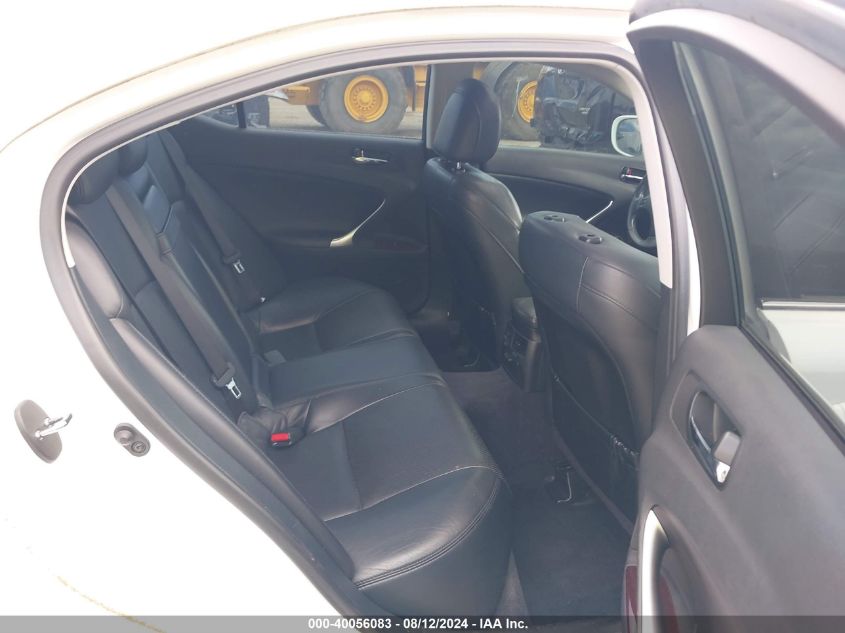2008 Lexus Is 250 VIN: JTHBK262185081241 Lot: 40056083