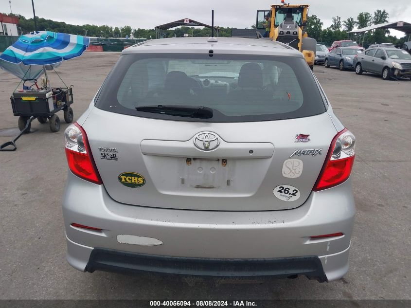 2009 Toyota Matrix VIN: 2T1KU40E19C161797 Lot: 40056094