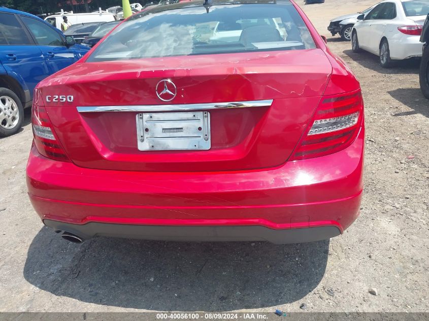 2012 Mercedes-Benz C 250 VIN: WDDGJ4HB2CF781538 Lot: 40056100