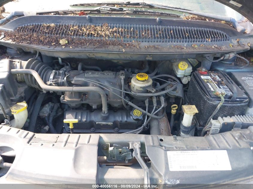 2002 Chrysler Town & Country Lx VIN: 2C4GP44352R712552 Lot: 40056116