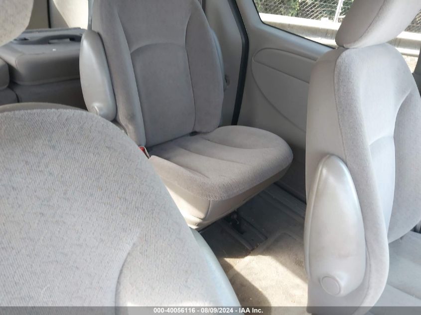 2002 Chrysler Town & Country Lx VIN: 2C4GP44352R712552 Lot: 40056116